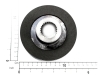 Тормозной диск с фрикционным материалом для тормоза BFK458-14E