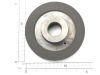 Тормозной диск с фрикционным материалом для тормоза BFK458-16E